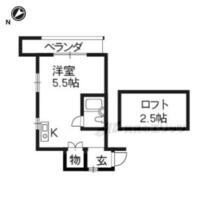 京都府京都市右京区西京極西向河原町（賃貸マンション1R・4階・16.00㎡） その2