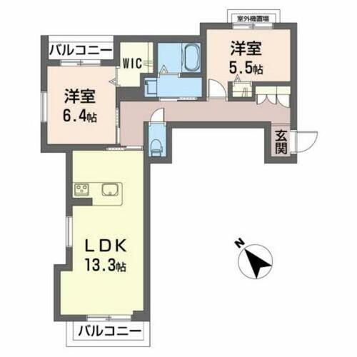 同じ建物の物件間取り写真 - ID:225004130908