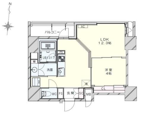 同じ建物の物件間取り写真 - ID:223032109333