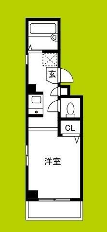 プリーマメゾン野崎｜大阪府大阪市港区市岡元町３丁目(賃貸マンション1R・2階・20.00㎡)の写真 その2