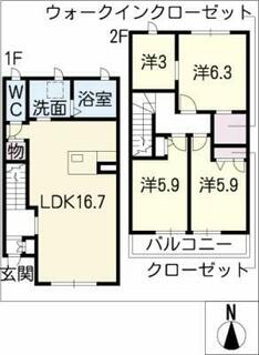 間取り：223040589469