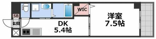 セレッソプラーサ大今里の間取り