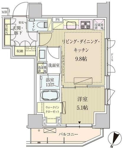 同じ建物の物件間取り写真 - ID:213108366680