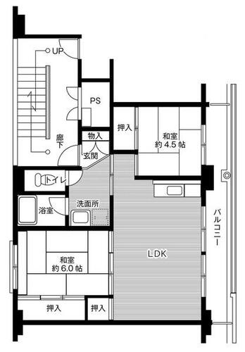 同じ建物の物件間取り写真 - ID:215002665392