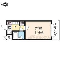 京都府京都市上京区五辻通千本東入上る桐木町（賃貸マンション1K・2階・16.90㎡） その2