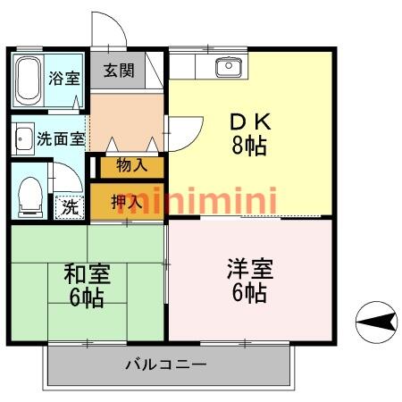 同じ建物の物件間取り写真 - ID:227078877097