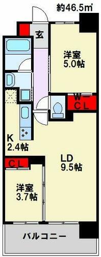 同じ建物の物件間取り写真 - ID:240028283439