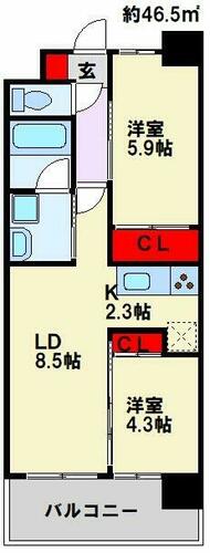 同じ建物の物件間取り写真 - ID:240028283446