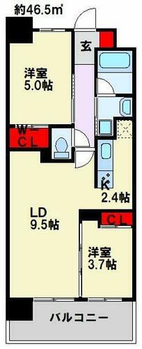 同じ建物の物件間取り写真 - ID:240028283431