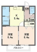 埼玉県川口市東領家３丁目（賃貸アパート2K・1階・42.36㎡） その2