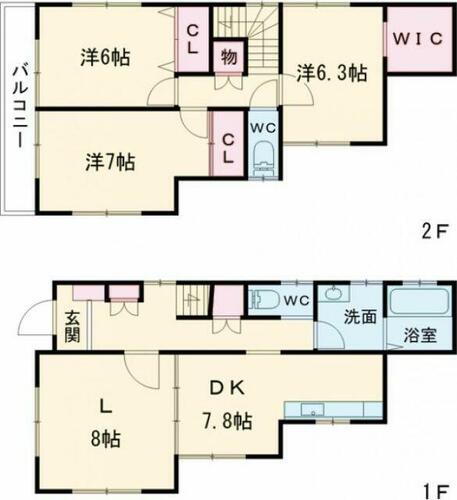 同じ建物の物件間取り写真 - ID:213101998548