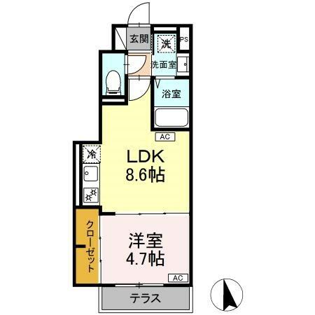 同じ建物の物件間取り写真 - ID:213101923025