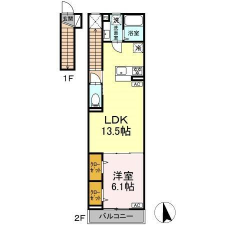 同じ建物の物件間取り写真 - ID:213101922856