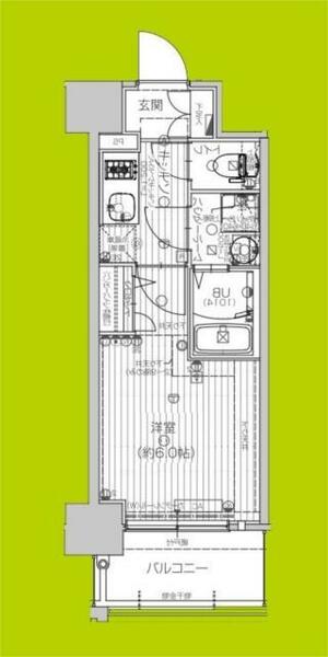 エスリード弁天町ルシェンテ｜大阪府大阪市港区市岡１丁目(賃貸マンション1K・7階・21.09㎡)の写真 その2