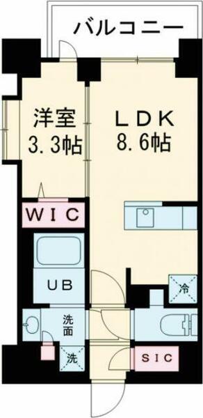 クレストコート大岡山 305｜東京都大田区南千束２丁目(賃貸マンション1LDK・3階・31.17㎡)の写真 その2