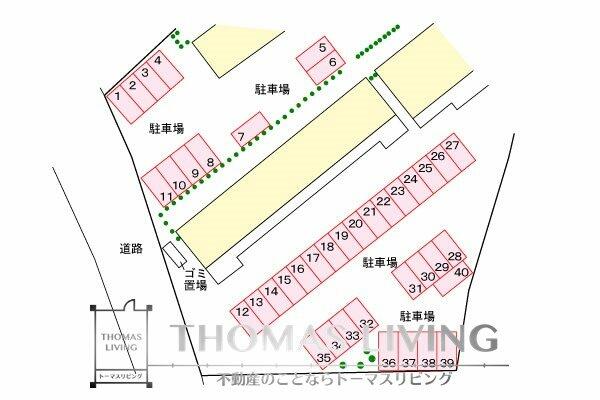 画像14:敷地内建物配置図