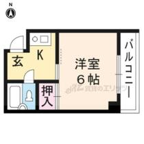 コーポ順 2A ｜ 京都府京都市山科区御陵大津畑町（賃貸マンション1K・2階・17.00㎡） その2