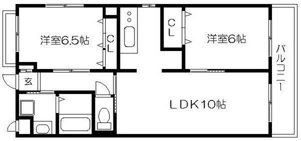 プリムヴェール北山 105｜京都府京都市北区上賀茂桜井町(賃貸マンション2LDK・1階・56.46㎡)の写真 その2