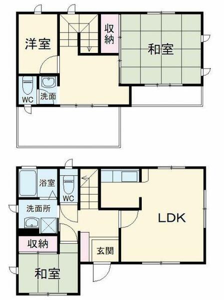 三橋６丁目戸建｜埼玉県さいたま市西区三橋６丁目(賃貸一戸建2SLDK・--・83.71㎡)の写真 その2