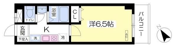 オータムスクウェアヴィレッジ E302｜東京都八王子市左入町(賃貸マンション1K・3階・21.33㎡)の写真 その2