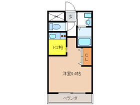 岐阜県関市肥田瀬（賃貸アパート1K・2階・30.00㎡） その2