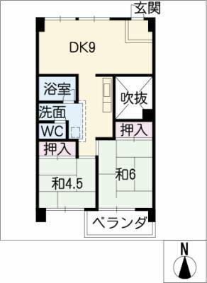 富吉住宅_間取り_0
