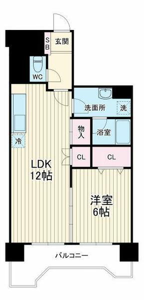 シャンボール日比野 502｜愛知県名古屋市熱田区大宝３丁目(賃貸マンション1LDK・5階・45.45㎡)の写真 その2