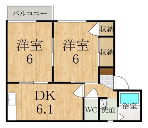 同じ建物の物件間取り写真 - ID:229009055734