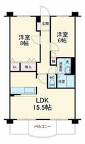 ホリーステージ城山 304 ｜ 愛知県名古屋市千種区城山町１丁目（賃貸マンション2LDK・3階・64.00㎡） その2