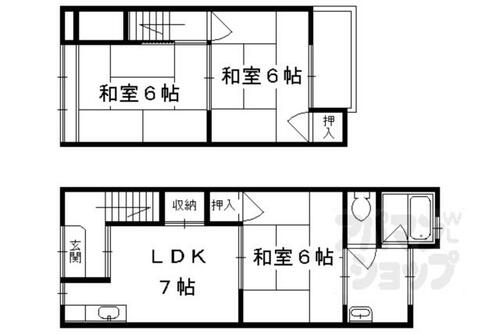 同じ建物の物件間取り写真 - ID:226063246376