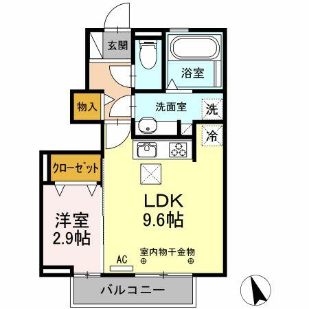 同じ建物の物件間取り写真 - ID:222016650649