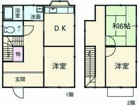 プリマベーラⅠ A-1 ｜ 静岡県静岡市清水区今泉（賃貸一戸建3DK・--・62.10㎡） その2