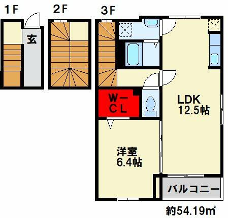 Ｔ＆ＡドリームＩ303の間取り