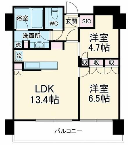 同じ建物の物件間取り写真 - ID:214055619079