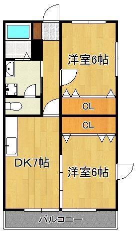 同じ建物の物件間取り写真 - ID:240027620657