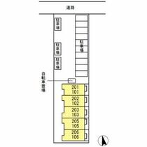 コントレール 102 ｜ 愛知県西尾市西浅井町坂下（賃貸アパート1R・1階・36.67㎡） その3