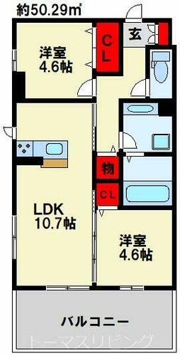 同じ建物の物件間取り写真 - ID:240028309807