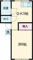 東京都八王子市犬目町（賃貸アパート1DK・2階・19.28㎡） その2