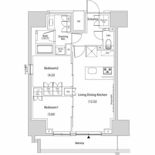 同じ建物の物件間取り写真 - ID:213101924733