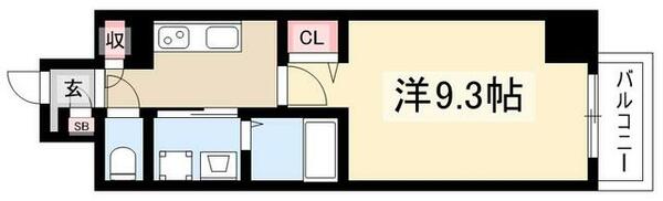 Ｋ　Ｓｍａｒｔ　Ｉｍａｉｋｅ 202｜愛知県名古屋市千種区今池１丁目(賃貸マンション1K・2階・29.10㎡)の写真 その2