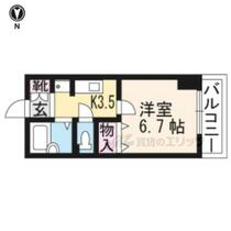 Ｌｉｅｓｓｅ浜大津 202 ｜ 滋賀県大津市長等２丁目（賃貸マンション1K・2階・21.54㎡） その2