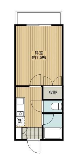 ファインビューⅡ 203｜大分県別府市上人仲町(賃貸マンション1K・2階・23.00㎡)の写真 その2