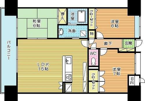 同じ建物の物件間取り写真 - ID:240028310214