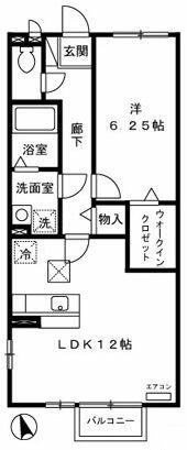 同じ建物の物件間取り写真 - ID:213102838696