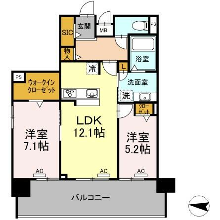 同じ建物の物件間取り写真 - ID:223031531237