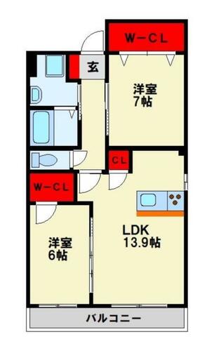 同じ建物の物件間取り写真 - ID:240028310035