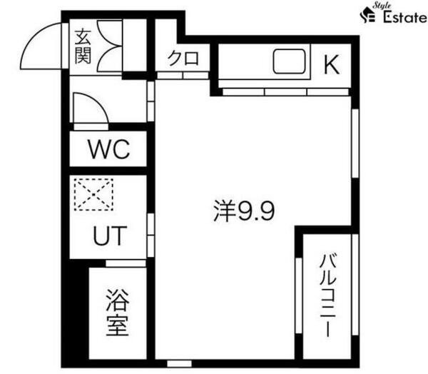 ＳＰＡＣＥ　ＣＵＢＥ　ＨＯＮＪＩＮ｜愛知県名古屋市中村区塩池町３丁目(賃貸マンション1K・1階・30.00㎡)の写真 その2