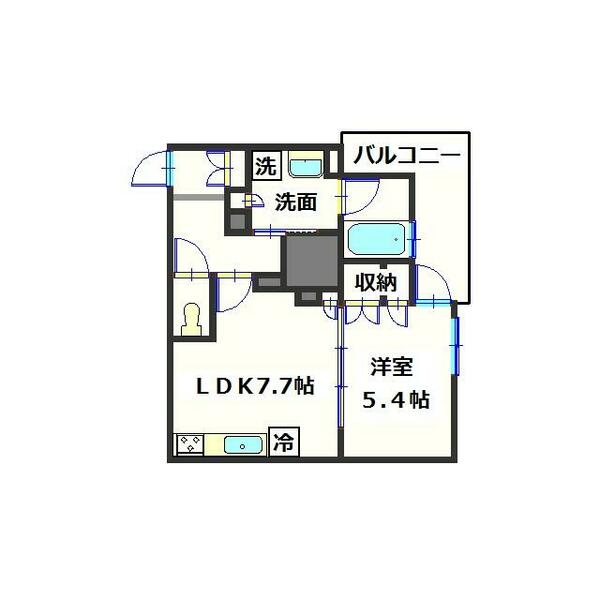 神奈川県座間市相模が丘１丁目(賃貸マンション1LDK・9階・39.78㎡)の写真 その2