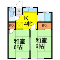 平成コーポラス 103 ｜ 茨城県古河市三杉町２丁目（賃貸アパート2K・1階・31.59㎡） その2