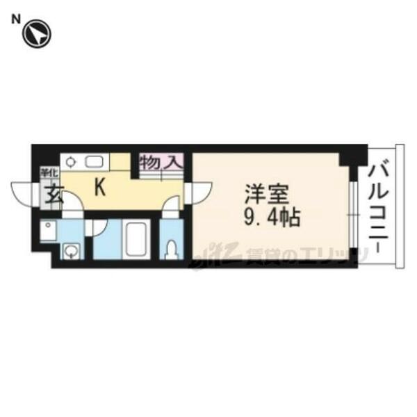 エンゼルプラザ瀬田駅前 710｜滋賀県大津市大萱１丁目(賃貸マンション1K・7階・27.72㎡)の写真 その2